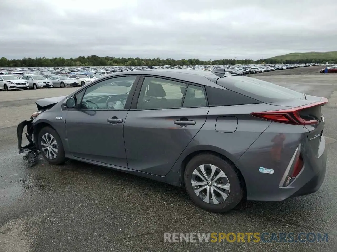 2 Photograph of a damaged car JTDKAMFP1M3172737 TOYOTA PRIUS 2021
