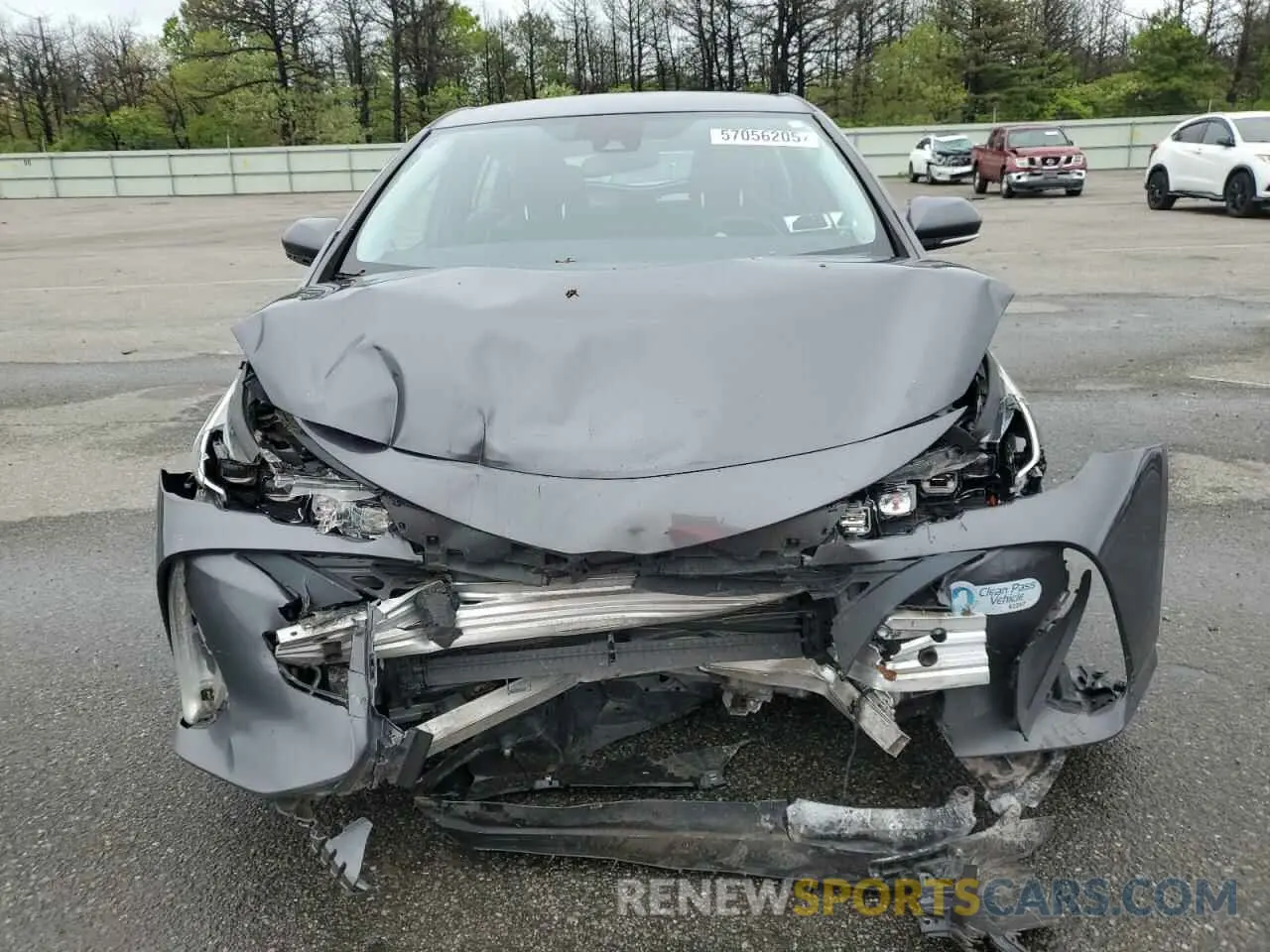 5 Photograph of a damaged car JTDKAMFP1M3172737 TOYOTA PRIUS 2021
