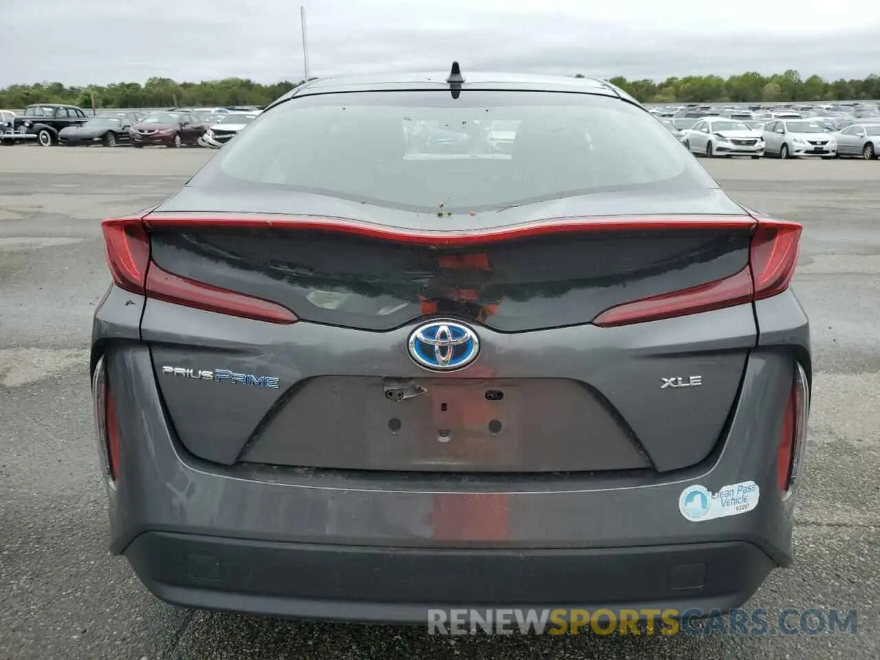 6 Photograph of a damaged car JTDKAMFP1M3172737 TOYOTA PRIUS 2021