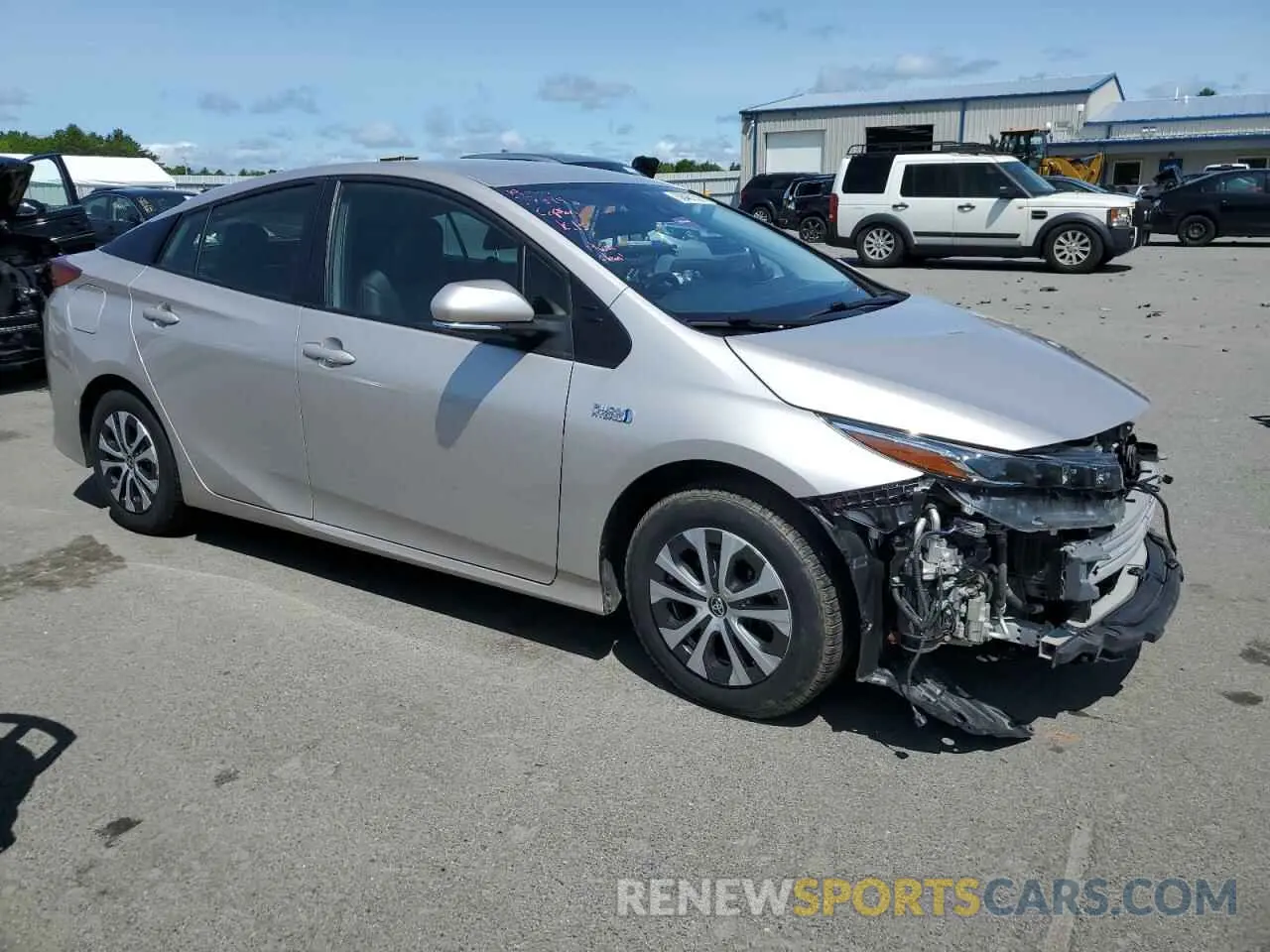 4 Photograph of a damaged car JTDKAMFP1M3179588 TOYOTA PRIUS 2021