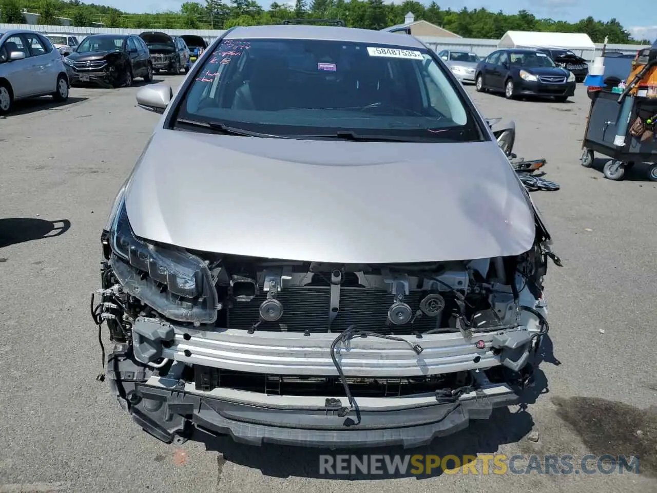 5 Photograph of a damaged car JTDKAMFP1M3179588 TOYOTA PRIUS 2021
