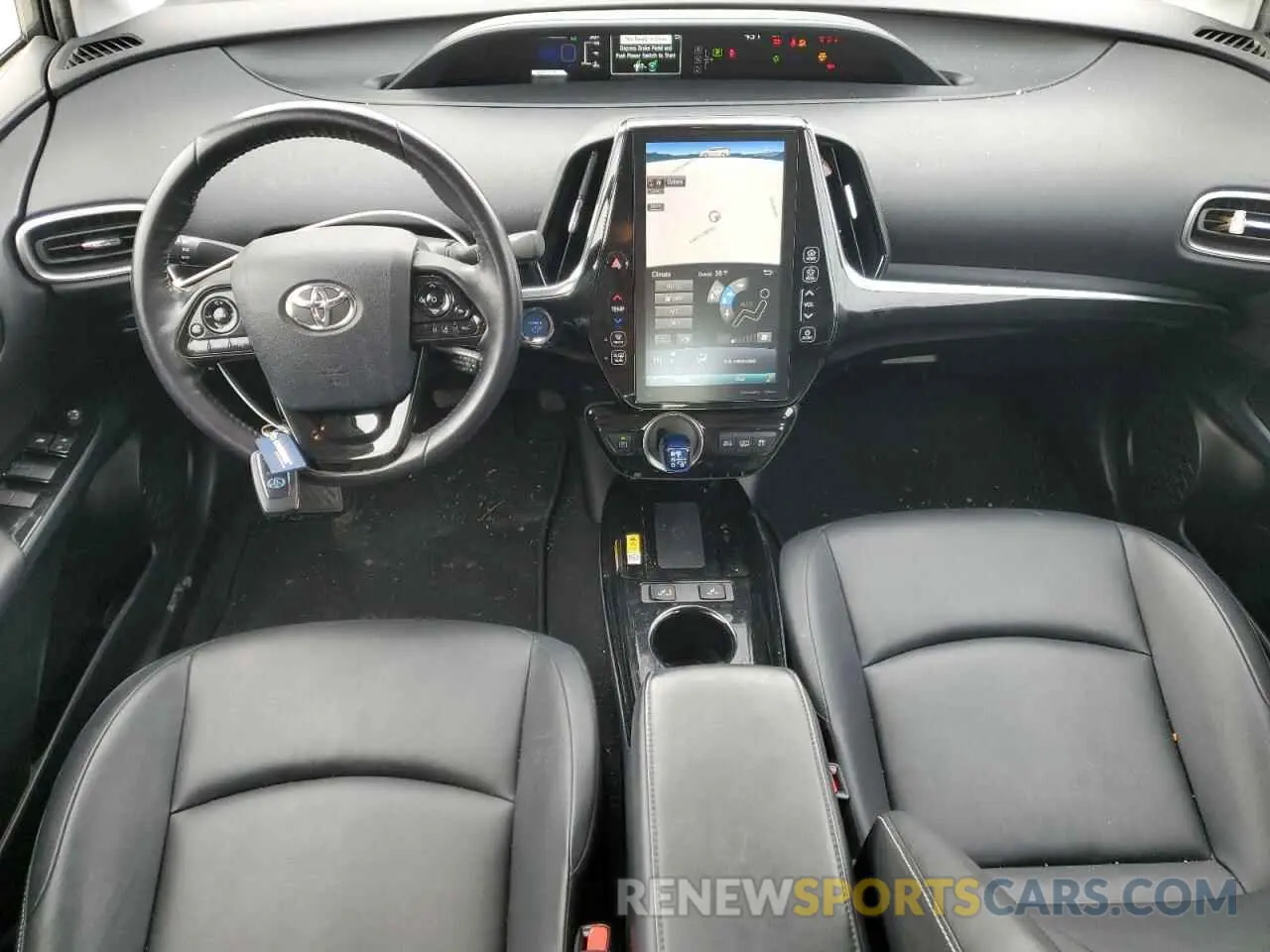 8 Photograph of a damaged car JTDKAMFP1M3182202 TOYOTA PRIUS 2021