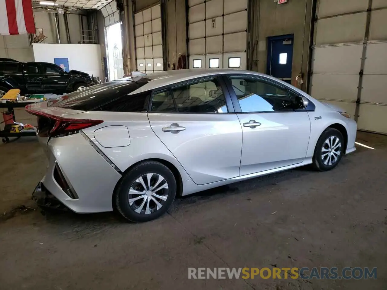 3 Photograph of a damaged car JTDKAMFP1M3189960 TOYOTA PRIUS 2021