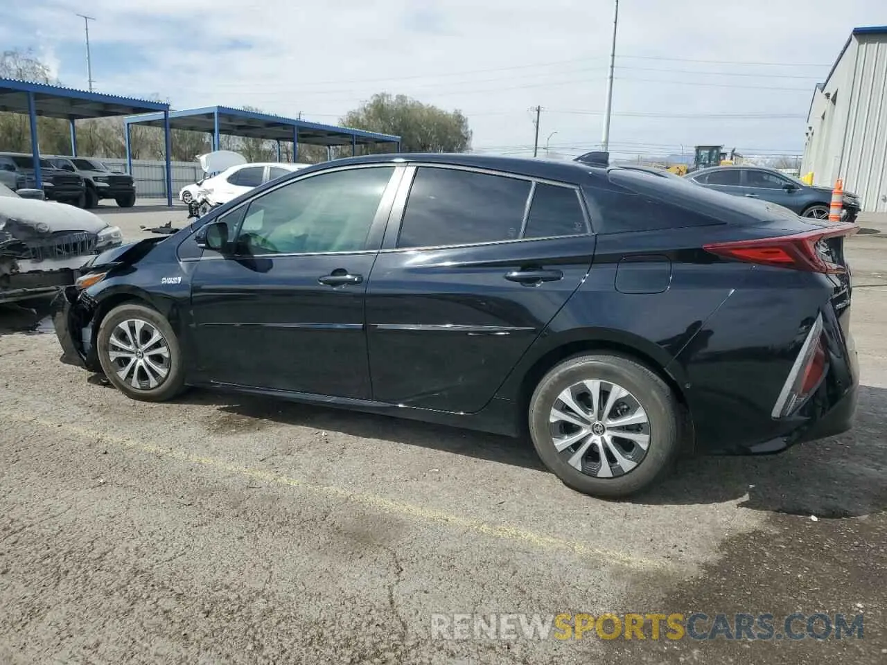 2 Photograph of a damaged car JTDKAMFP1M3191630 TOYOTA PRIUS 2021