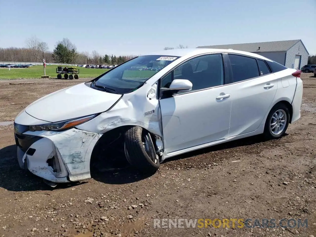 1 Photograph of a damaged car JTDKAMFP2M3172360 TOYOTA PRIUS 2021