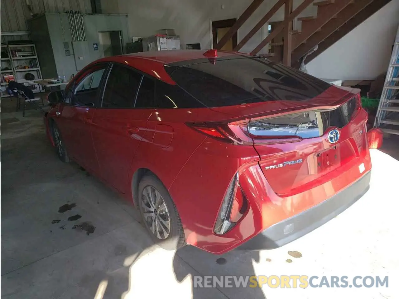 2 Photograph of a damaged car JTDKAMFP2M3177235 TOYOTA PRIUS 2021