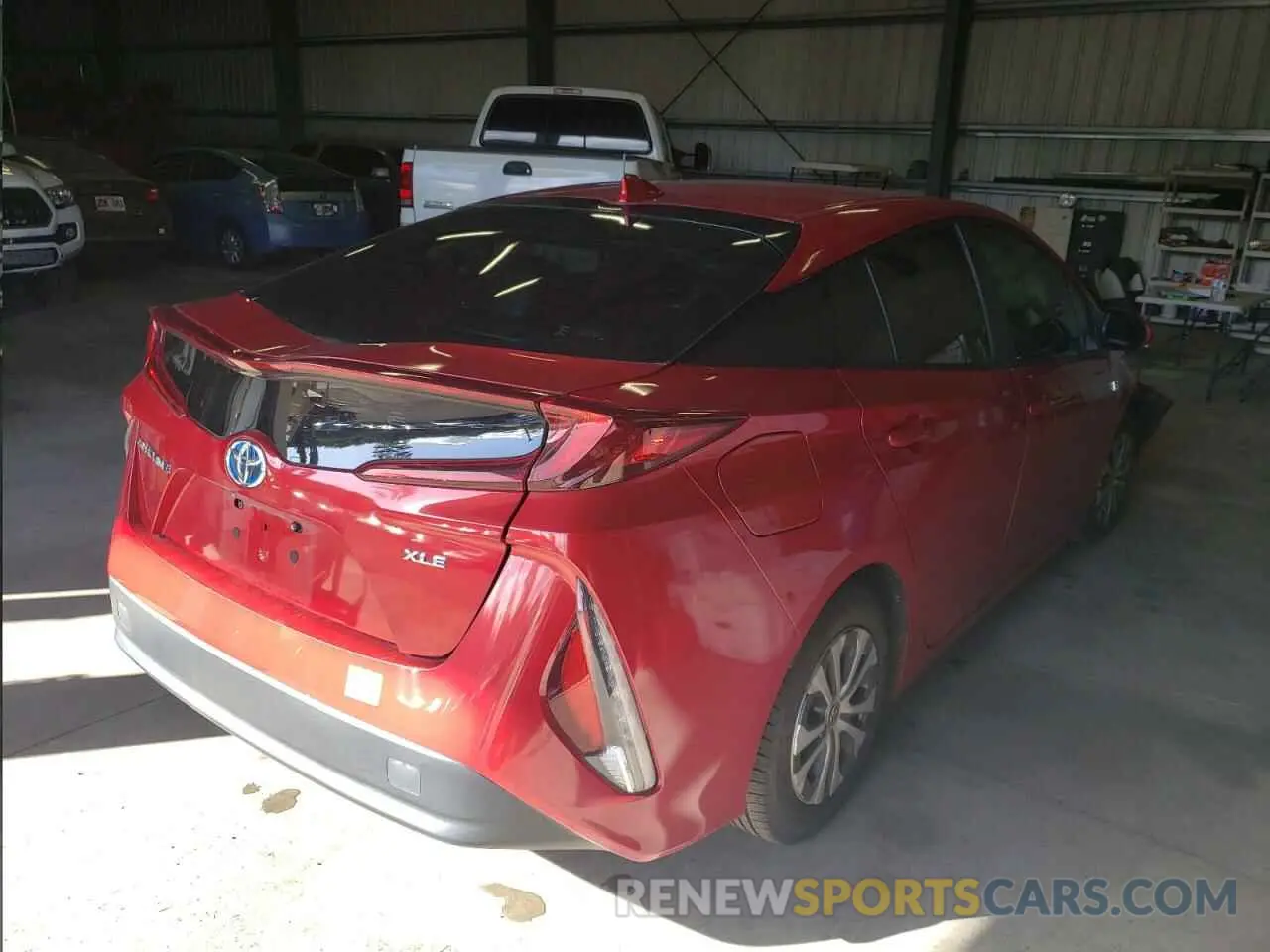 3 Photograph of a damaged car JTDKAMFP2M3177235 TOYOTA PRIUS 2021