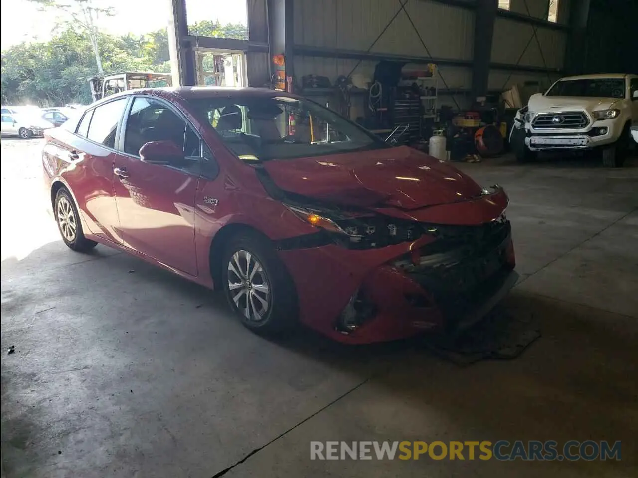 4 Photograph of a damaged car JTDKAMFP2M3177235 TOYOTA PRIUS 2021