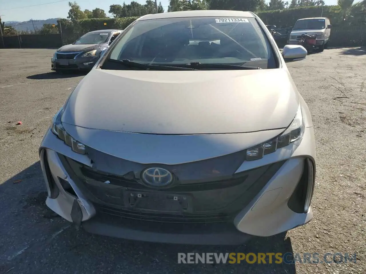 5 Photograph of a damaged car JTDKAMFP2M3178255 TOYOTA PRIUS 2021