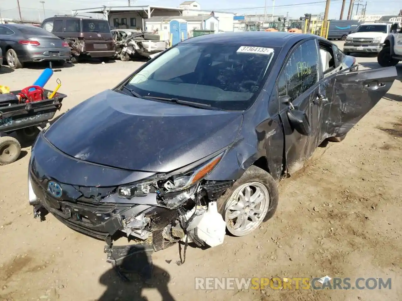 1 Photograph of a damaged car JTDKAMFP2M3178451 TOYOTA PRIUS 2021