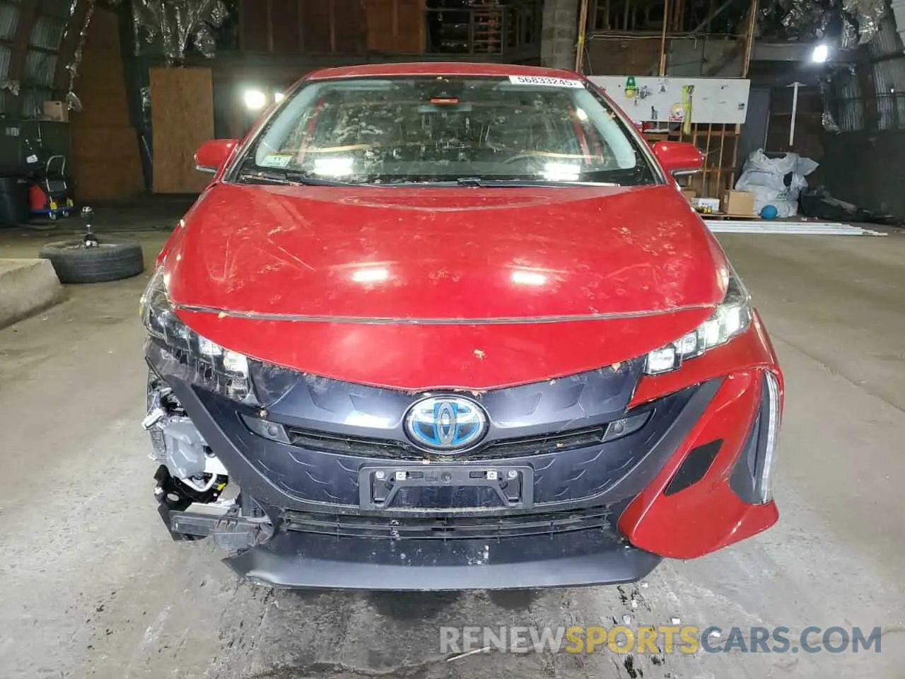 5 Photograph of a damaged car JTDKAMFP2M3181463 TOYOTA PRIUS 2021