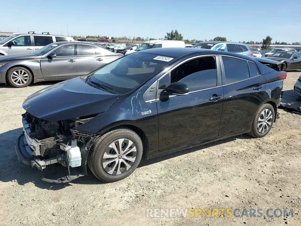 1 Photograph of a damaged car JTDKAMFP2M3181883 TOYOTA PRIUS 2021