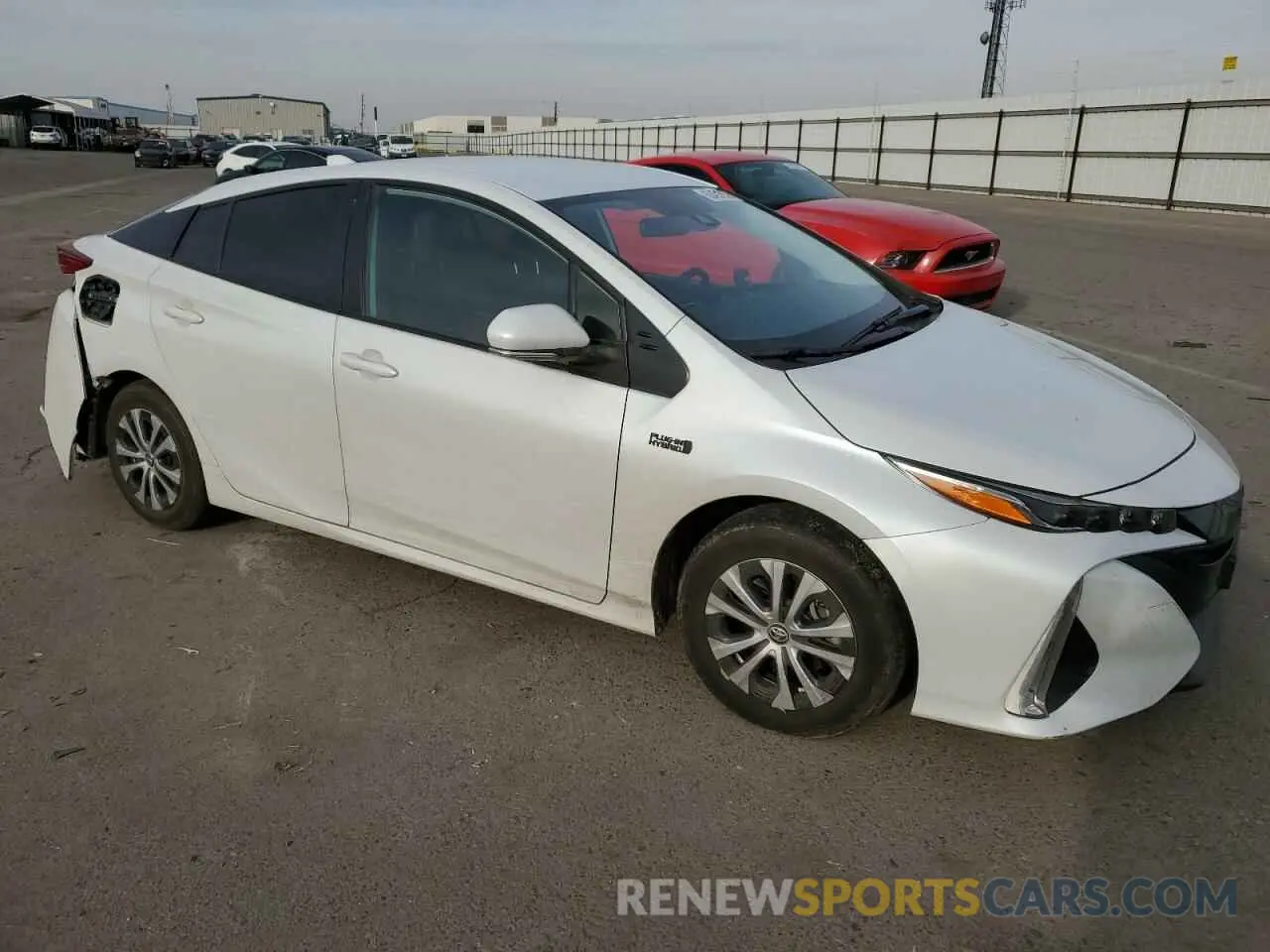 4 Photograph of a damaged car JTDKAMFP2M3194049 TOYOTA PRIUS 2021