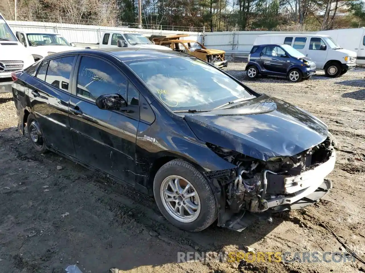 4 Photograph of a damaged car JTDKAMFP3M3167040 TOYOTA PRIUS 2021