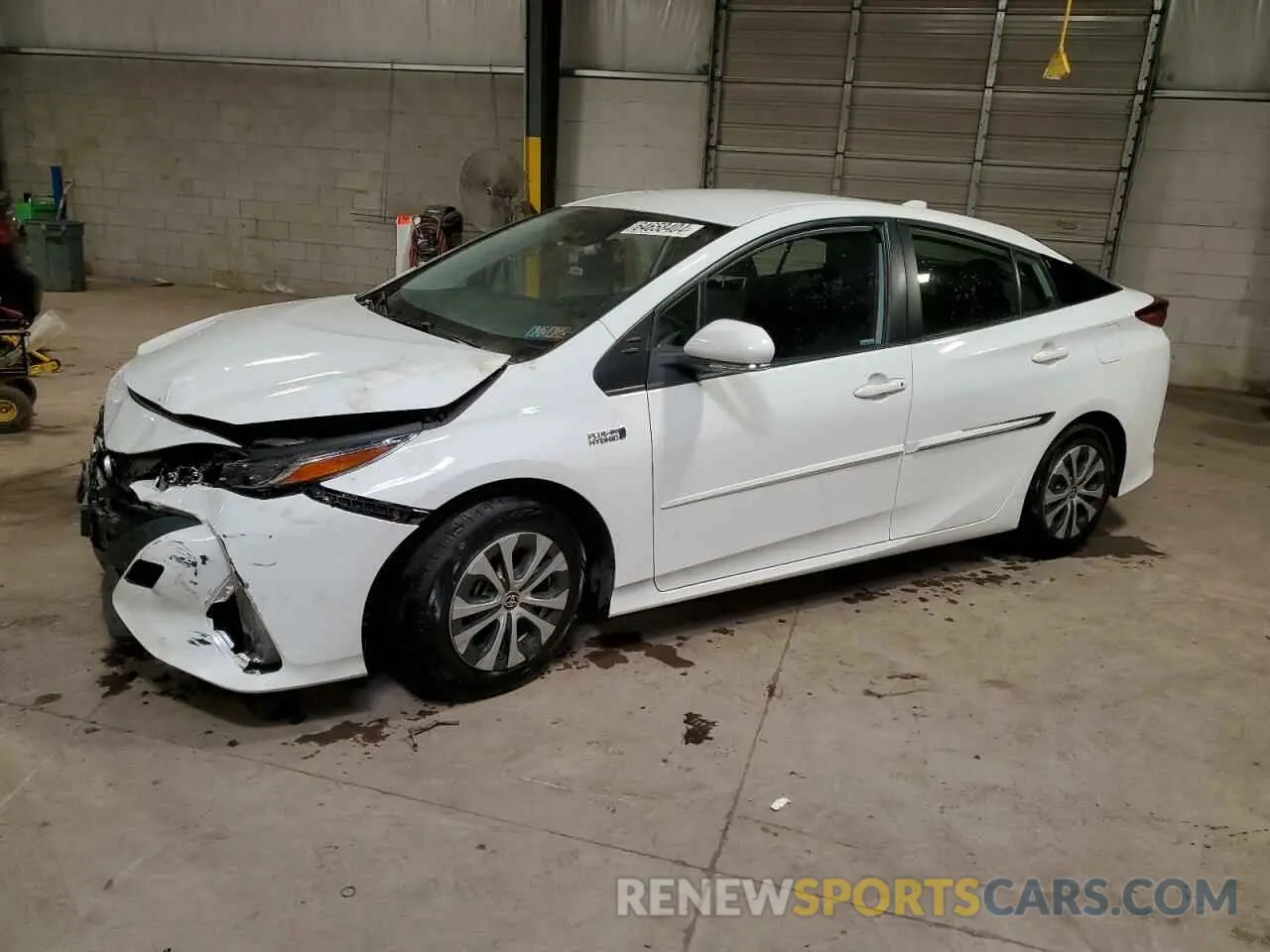 1 Photograph of a damaged car JTDKAMFP3M3179723 TOYOTA PRIUS 2021
