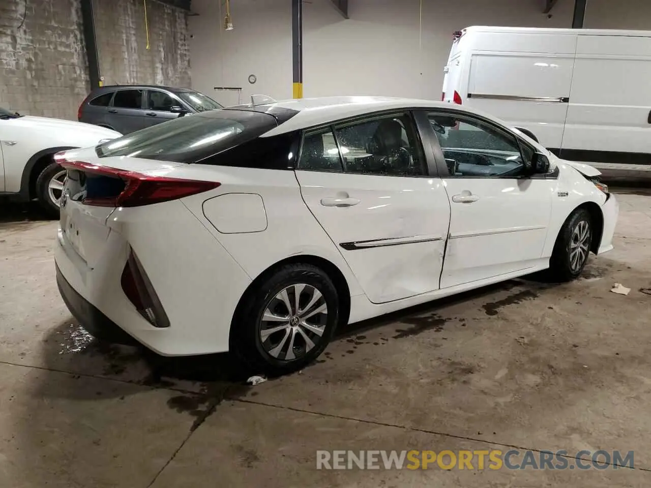 3 Photograph of a damaged car JTDKAMFP3M3179723 TOYOTA PRIUS 2021