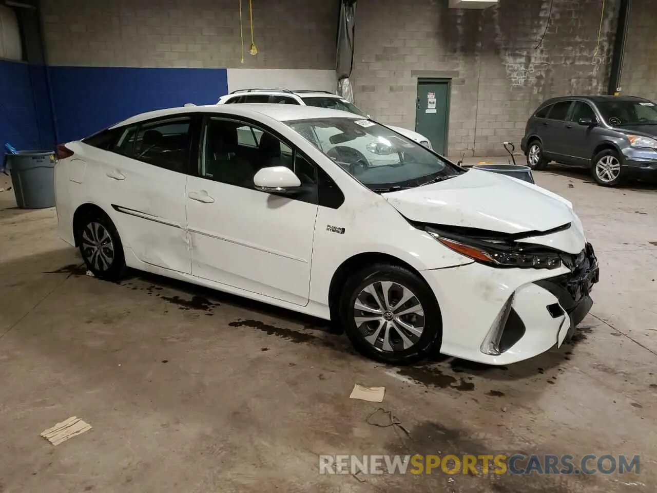4 Photograph of a damaged car JTDKAMFP3M3179723 TOYOTA PRIUS 2021