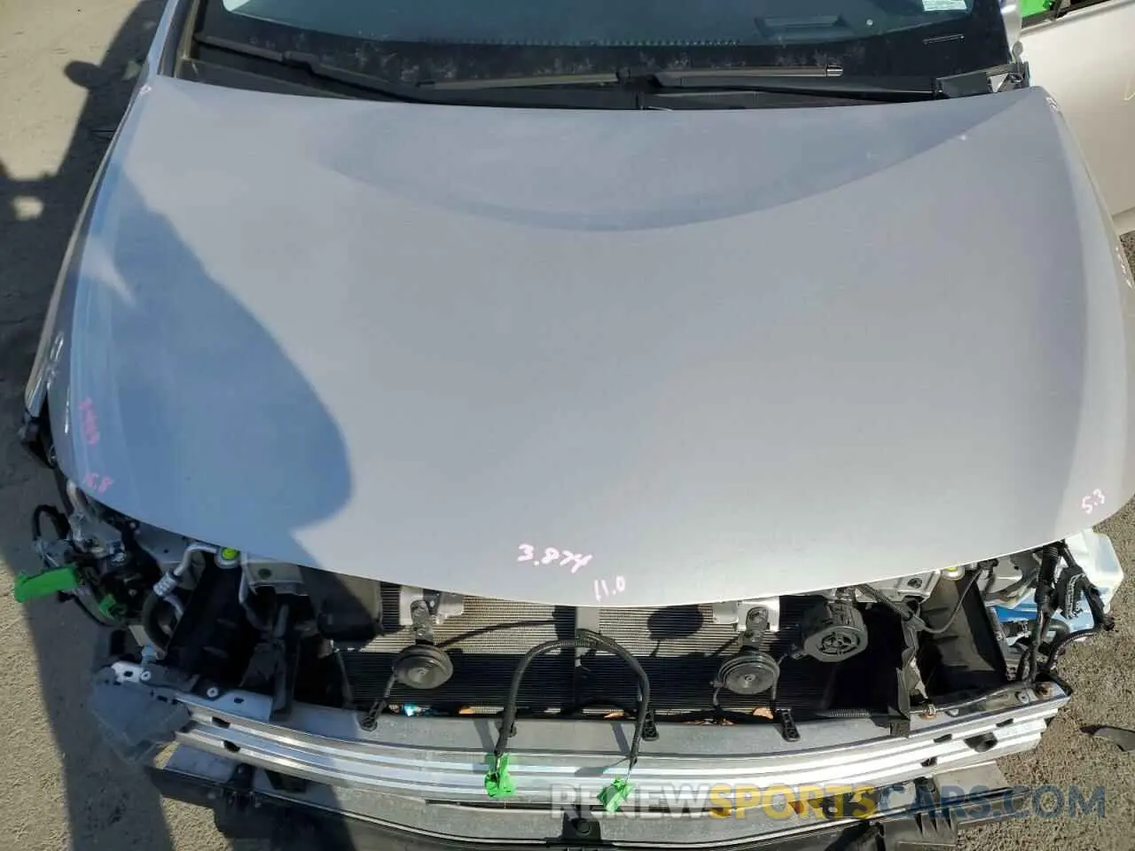 11 Photograph of a damaged car JTDKAMFP3M3187627 TOYOTA PRIUS 2021