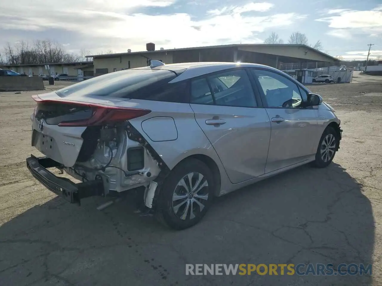 3 Photograph of a damaged car JTDKAMFP3M3187627 TOYOTA PRIUS 2021