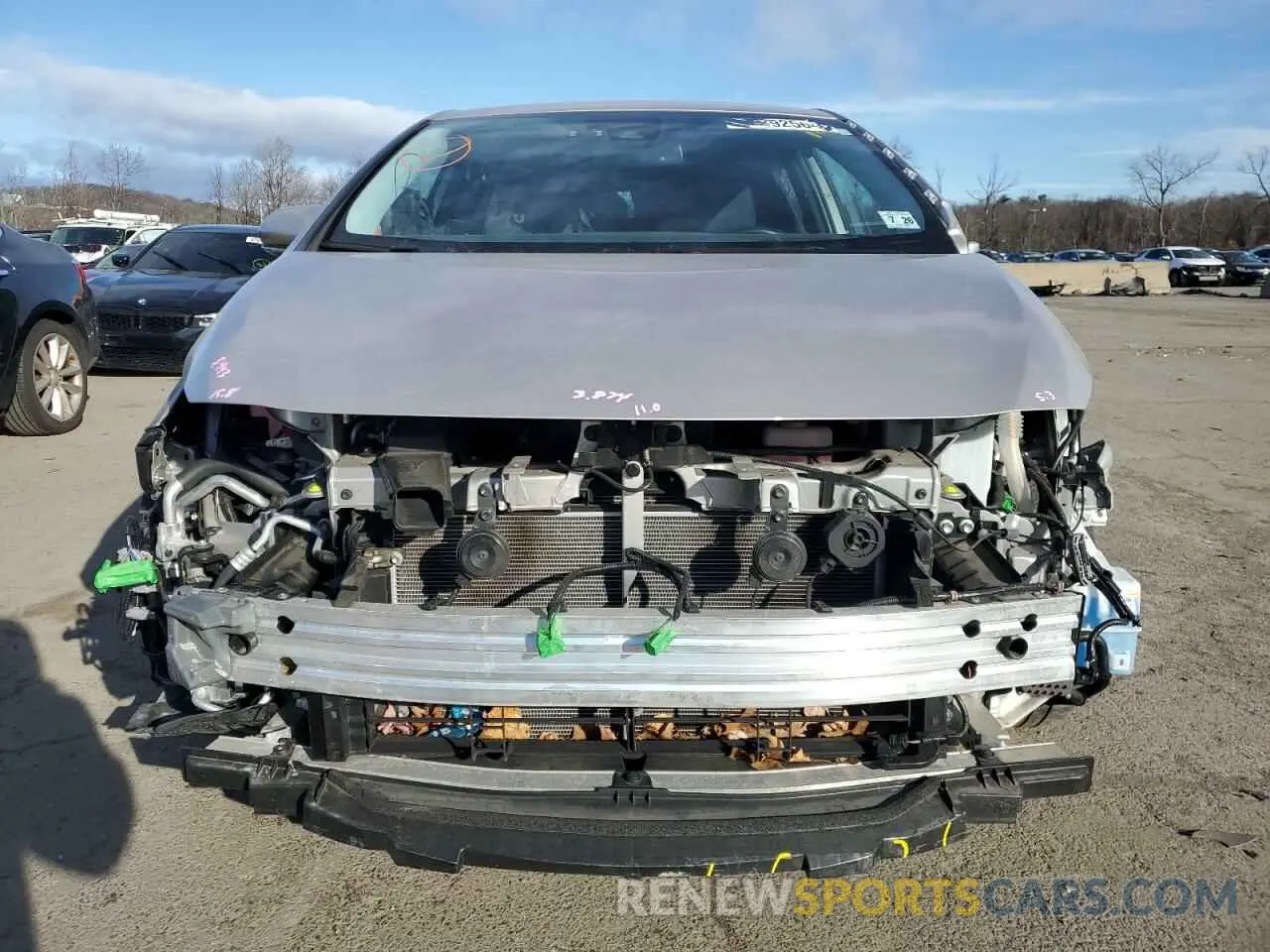 5 Photograph of a damaged car JTDKAMFP3M3187627 TOYOTA PRIUS 2021