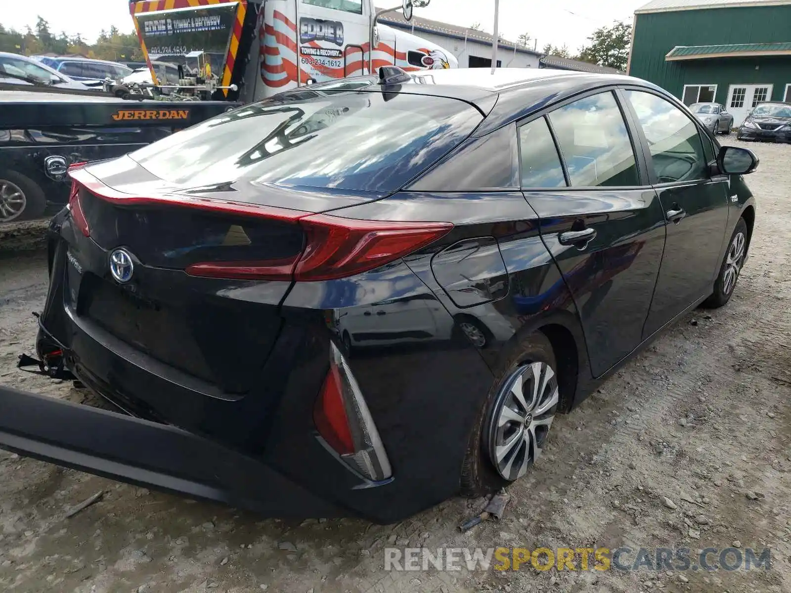 4 Photograph of a damaged car JTDKAMFP4M3168245 TOYOTA PRIUS 2021