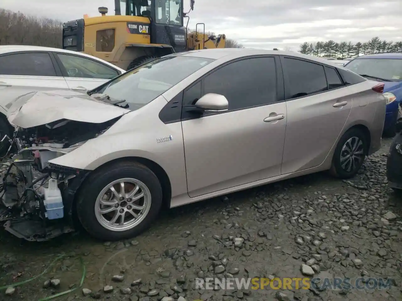 1 Photograph of a damaged car JTDKAMFP4M3171646 TOYOTA PRIUS 2021