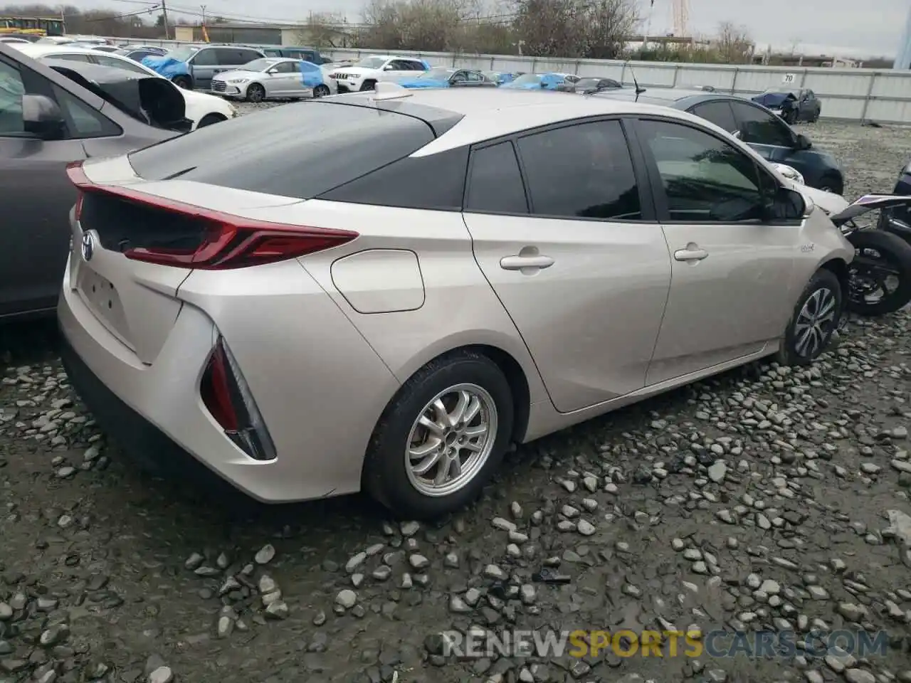 3 Photograph of a damaged car JTDKAMFP4M3171646 TOYOTA PRIUS 2021