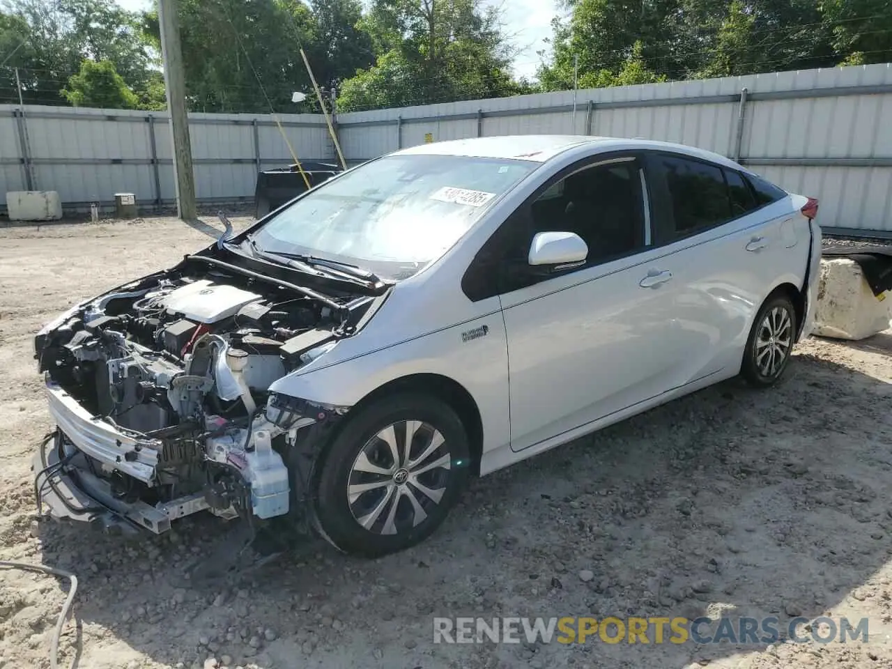 1 Photograph of a damaged car JTDKAMFP4M3175809 TOYOTA PRIUS 2021