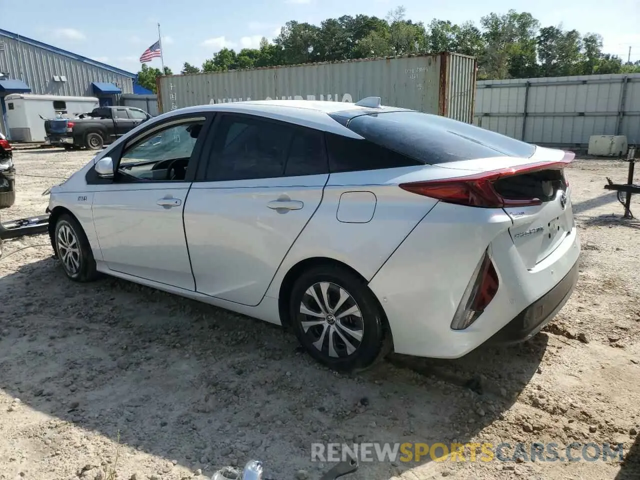 2 Photograph of a damaged car JTDKAMFP4M3175809 TOYOTA PRIUS 2021