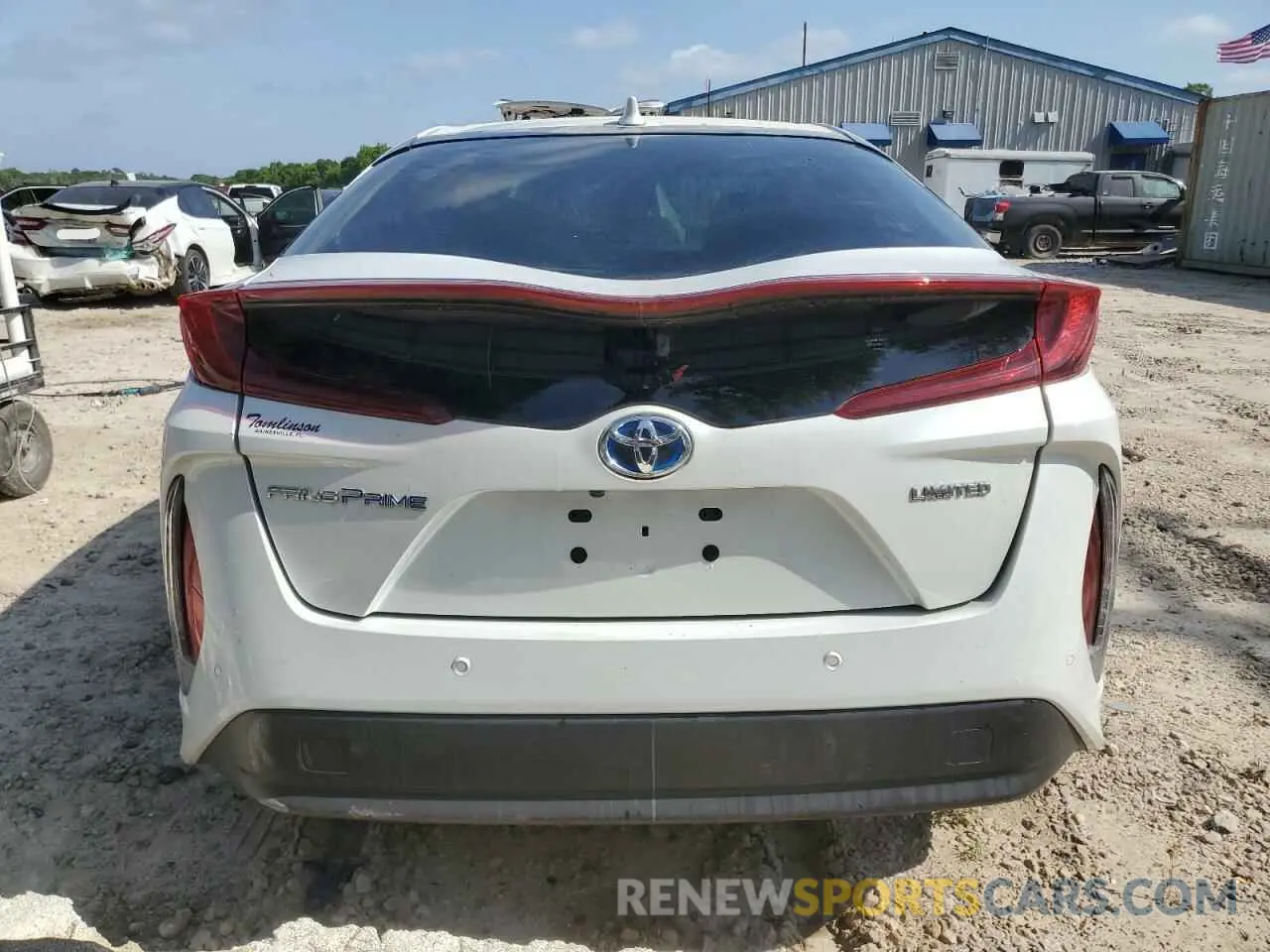 6 Photograph of a damaged car JTDKAMFP4M3175809 TOYOTA PRIUS 2021