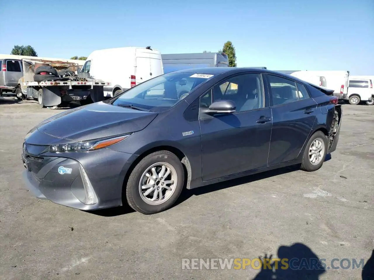 1 Photograph of a damaged car JTDKAMFP4M3179293 TOYOTA PRIUS 2021