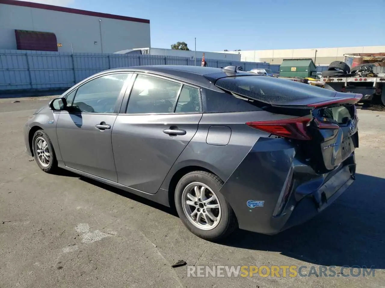 2 Photograph of a damaged car JTDKAMFP4M3179293 TOYOTA PRIUS 2021