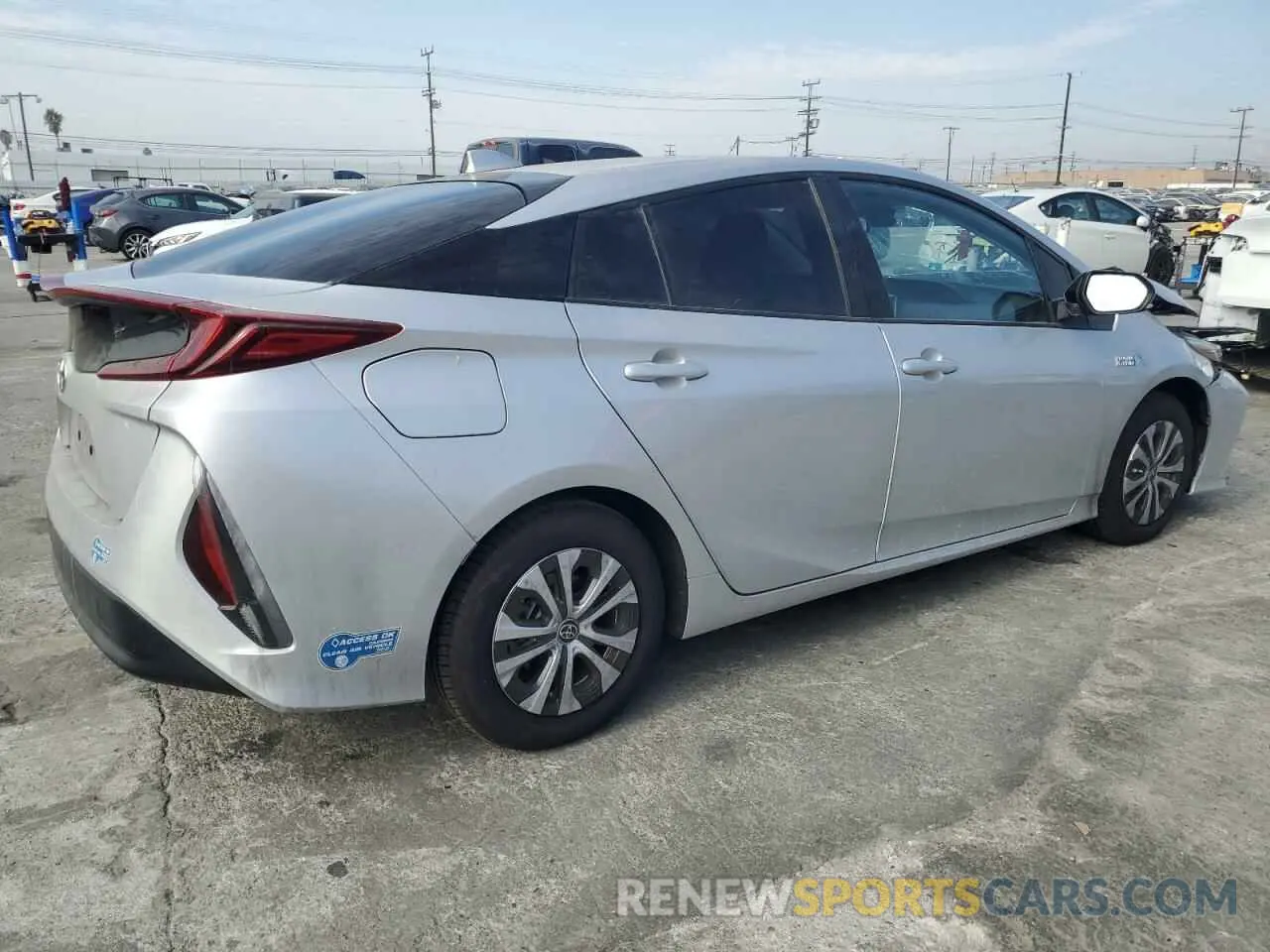 3 Photograph of a damaged car JTDKAMFP4M3180007 TOYOTA PRIUS 2021