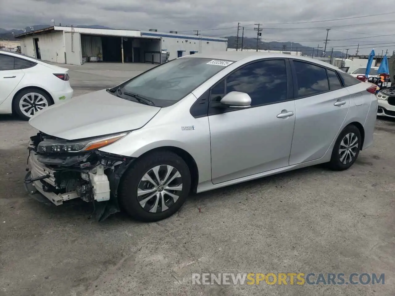 1 Photograph of a damaged car JTDKAMFP4M3184154 TOYOTA PRIUS 2021