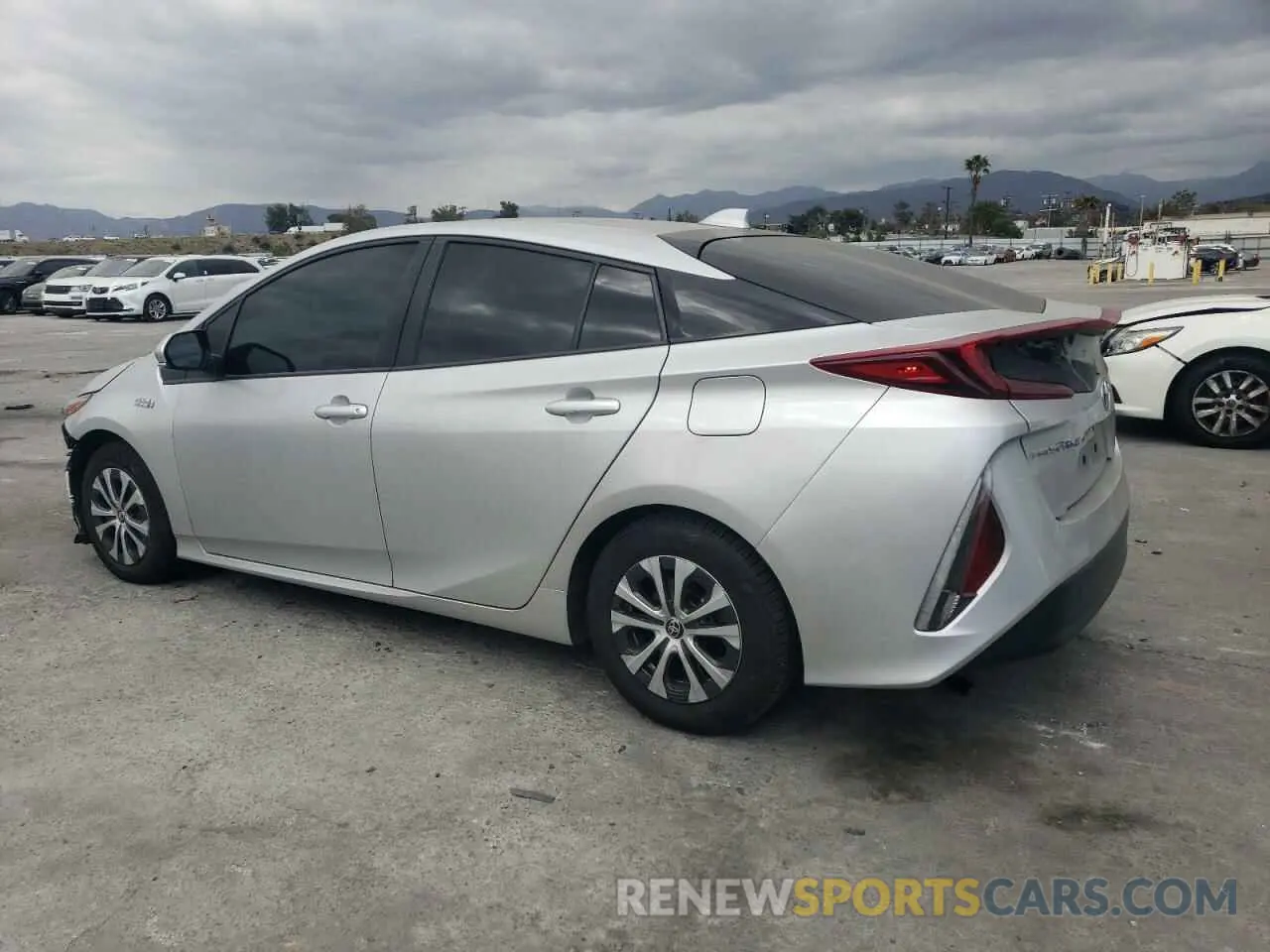 2 Photograph of a damaged car JTDKAMFP4M3184154 TOYOTA PRIUS 2021