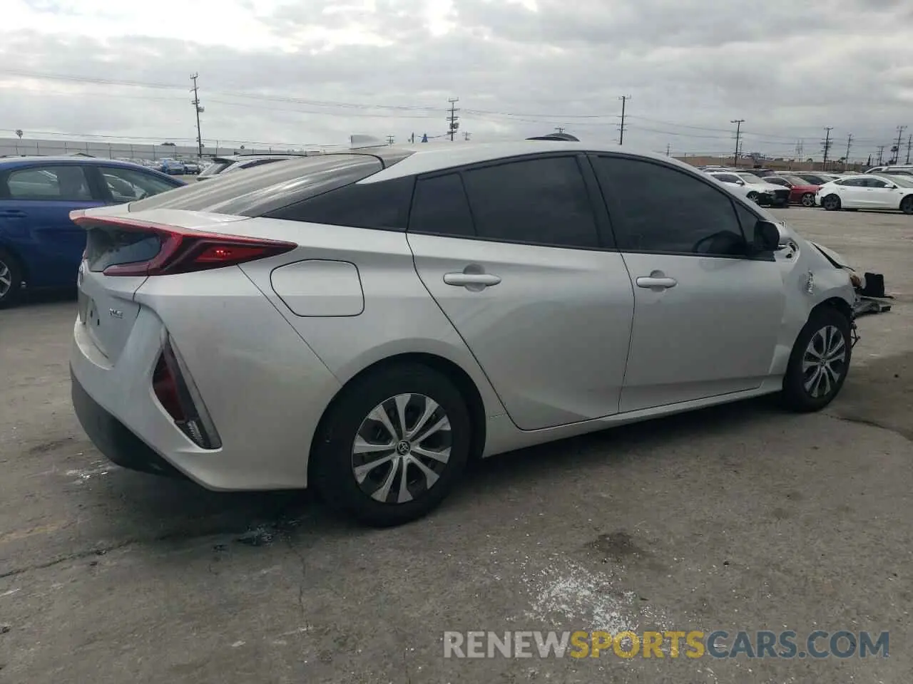 3 Photograph of a damaged car JTDKAMFP4M3184154 TOYOTA PRIUS 2021