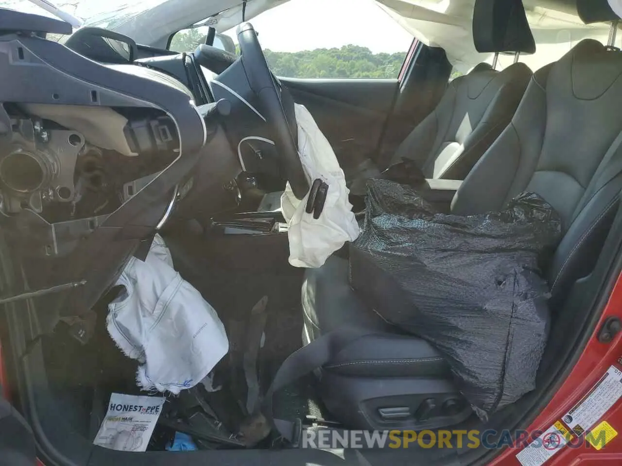 7 Photograph of a damaged car JTDKAMFP4M3185367 TOYOTA PRIUS 2021