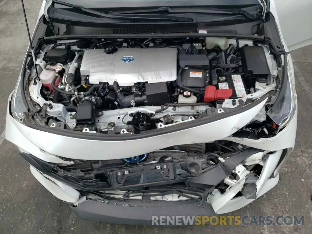 11 Photograph of a damaged car JTDKAMFP4M3192707 TOYOTA PRIUS 2021