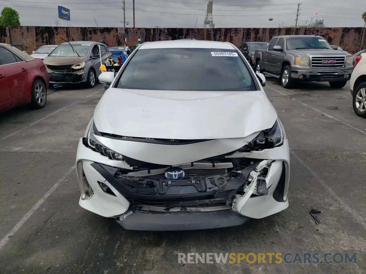 5 Photograph of a damaged car JTDKAMFP4M3192707 TOYOTA PRIUS 2021