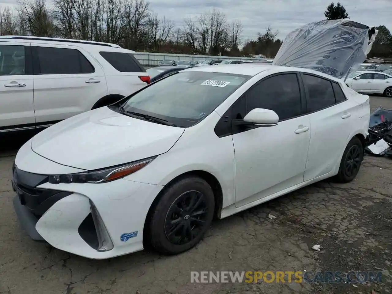 1 Photograph of a damaged car JTDKAMFP4M3193467 TOYOTA PRIUS 2021