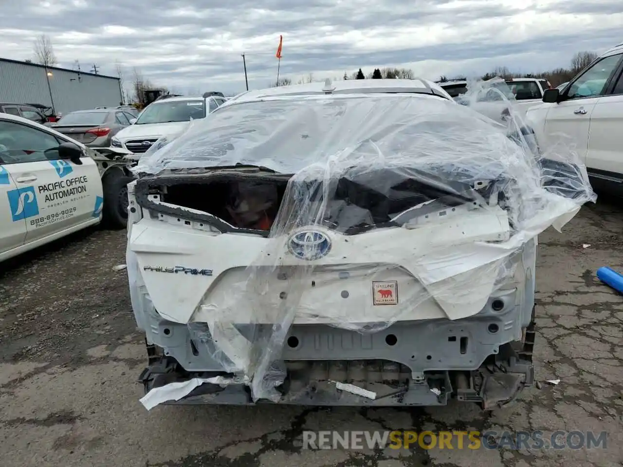 6 Photograph of a damaged car JTDKAMFP4M3193467 TOYOTA PRIUS 2021