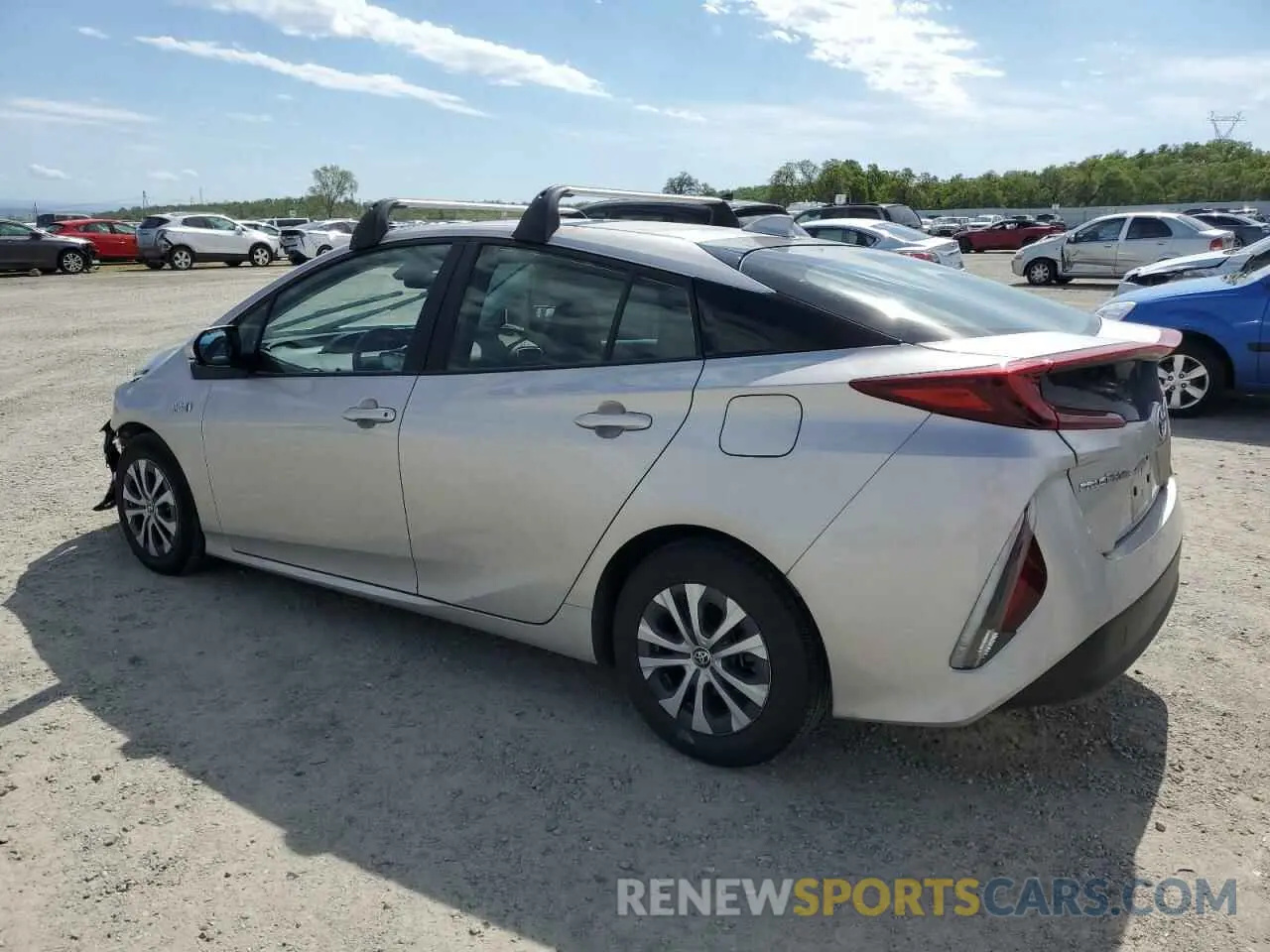 2 Photograph of a damaged car JTDKAMFP5M3165564 TOYOTA PRIUS 2021