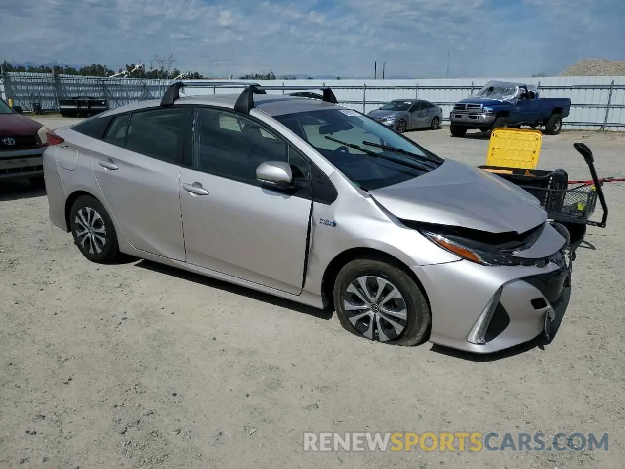 4 Photograph of a damaged car JTDKAMFP5M3165564 TOYOTA PRIUS 2021
