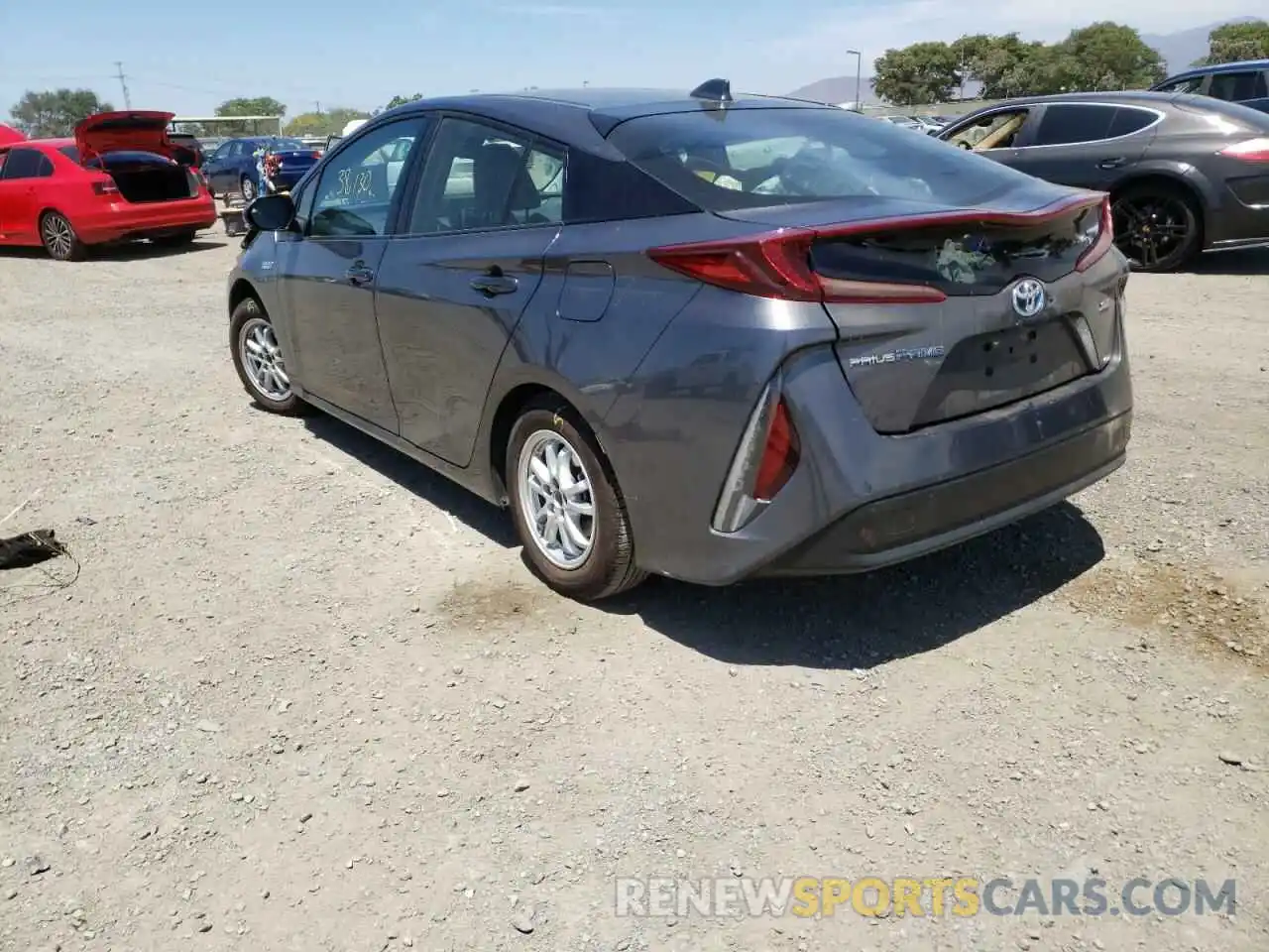 3 Photograph of a damaged car JTDKAMFP5M3166150 TOYOTA PRIUS 2021