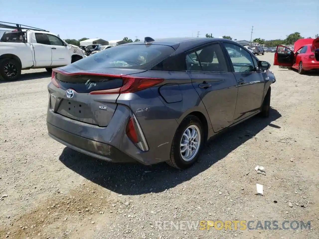 4 Photograph of a damaged car JTDKAMFP5M3166150 TOYOTA PRIUS 2021