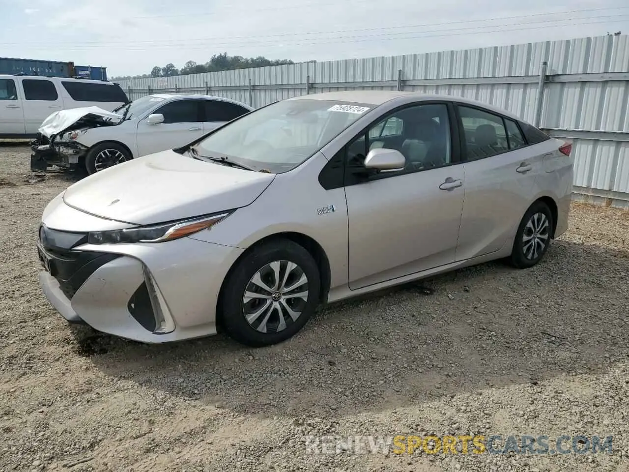 1 Photograph of a damaged car JTDKAMFP5M3172840 TOYOTA PRIUS 2021