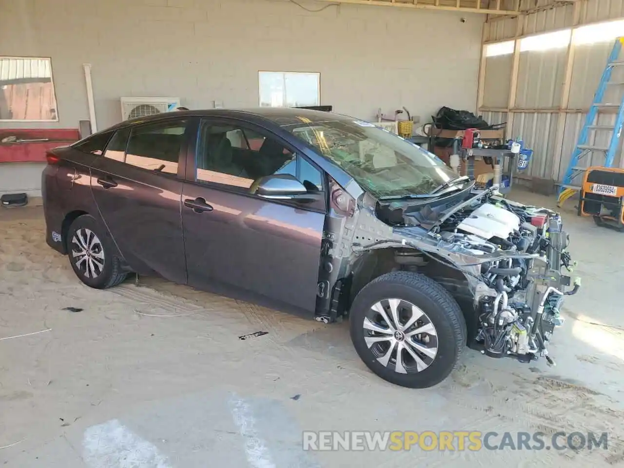 4 Photograph of a damaged car JTDKAMFP5M3174409 TOYOTA PRIUS 2021