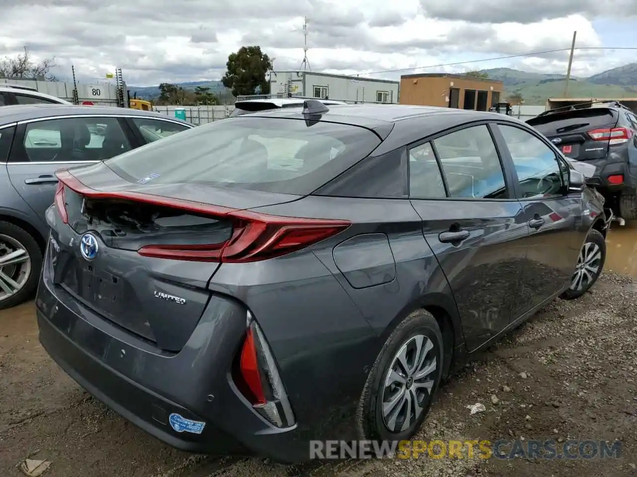 3 Photograph of a damaged car JTDKAMFP5M3178198 TOYOTA PRIUS 2021