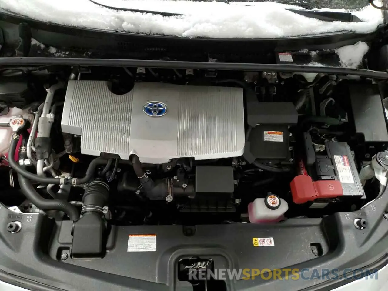 12 Photograph of a damaged car JTDKAMFP5M3187600 TOYOTA PRIUS 2021