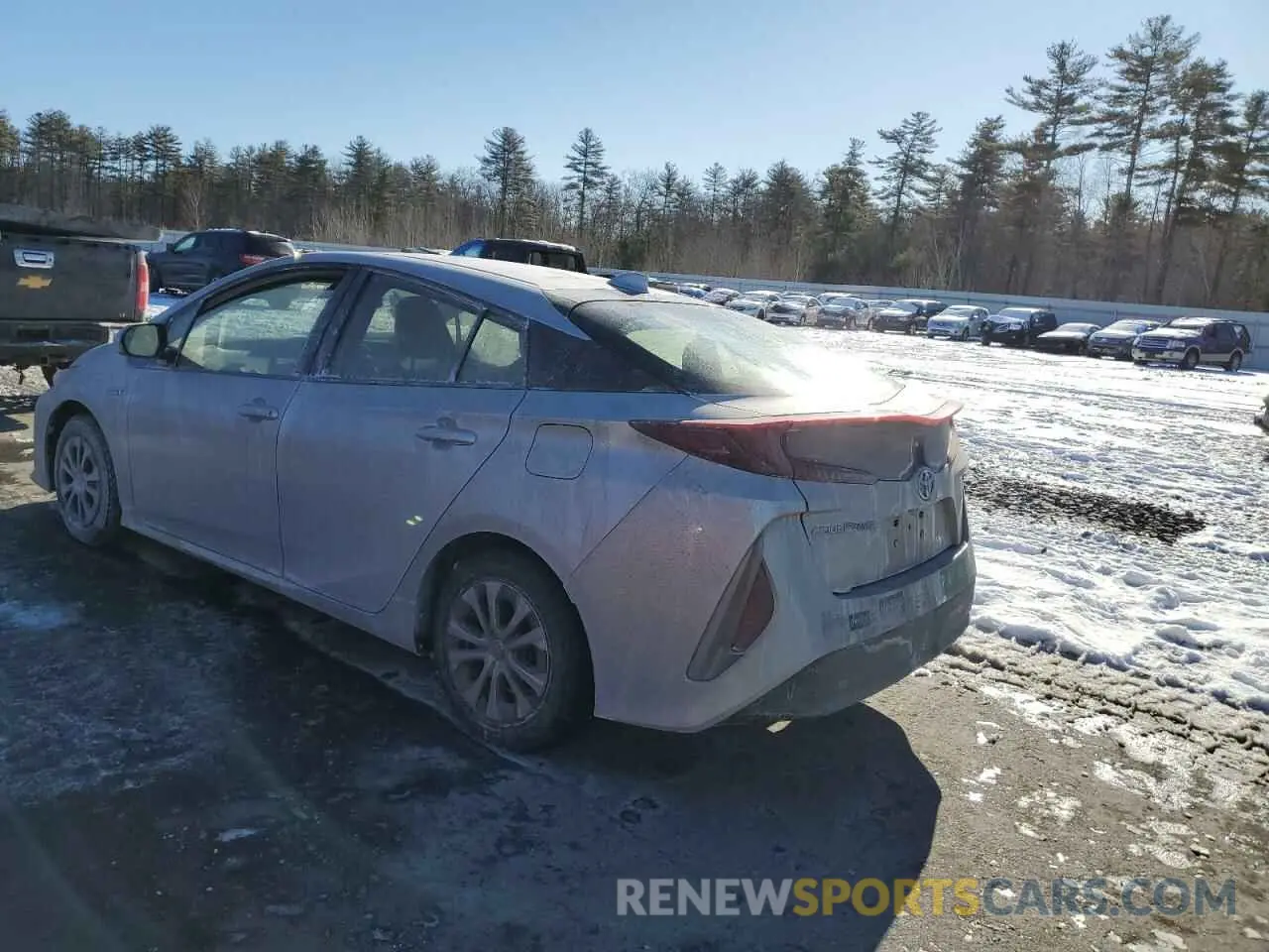 2 Photograph of a damaged car JTDKAMFP5M3193929 TOYOTA PRIUS 2021